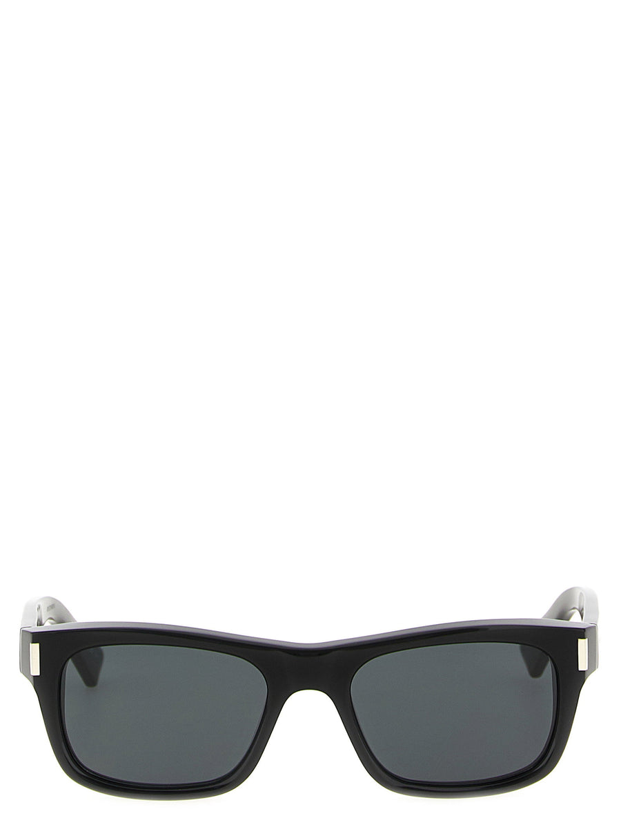 Saint Laurent SL 83 Sunglasses For Men - Black Acetate Frame With Nylon Lenses Timeless Luxury
