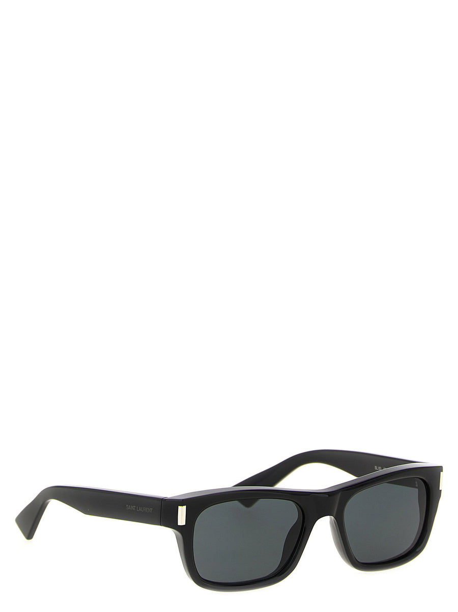 Saint Laurent SL 83 Sunglasses For Men - Black Acetate Frame With Nylon Lenses Timeless Luxury