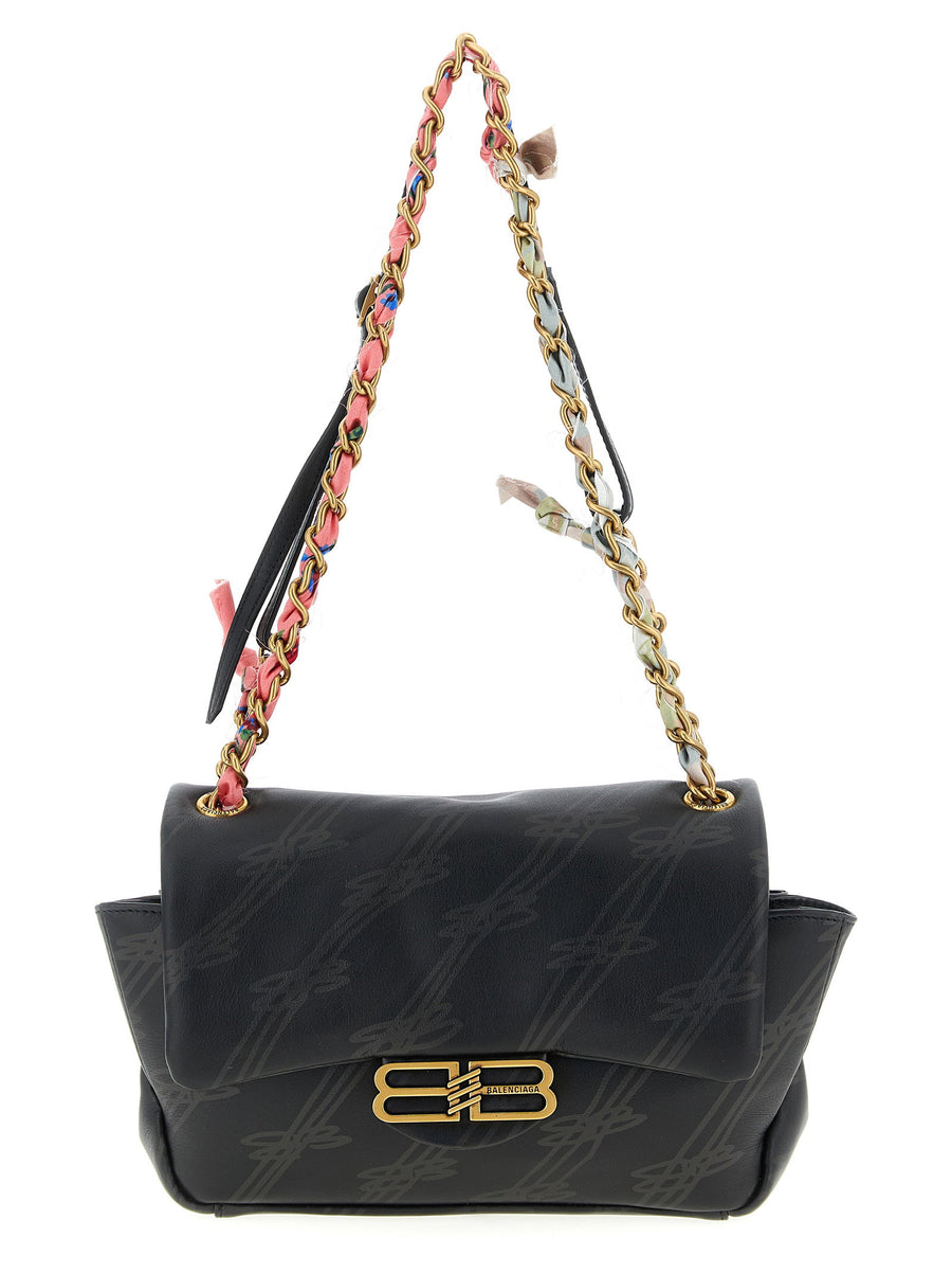 Balenciaga Darling Mini Shoulder Bag Magnetic Flap Calf Leather For Women Iconic Luxe Everyday