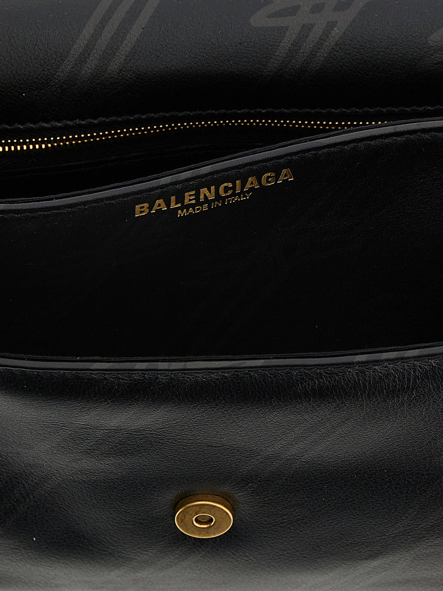 Balenciaga Darling Mini Shoulder Bag Magnetic Flap Calf Leather For Women Iconic Luxe Everyday
