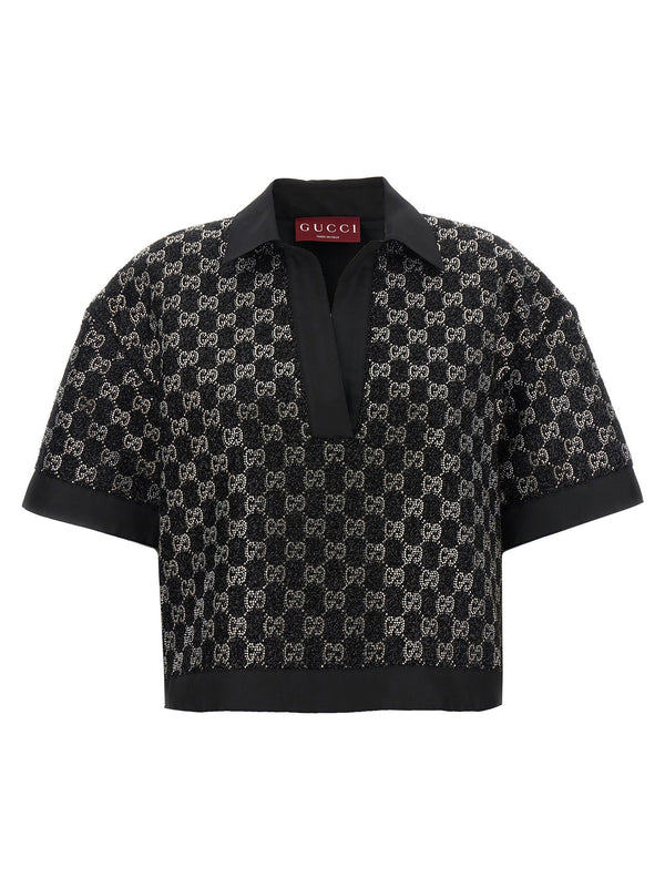 Gucci Gg Crystal Top