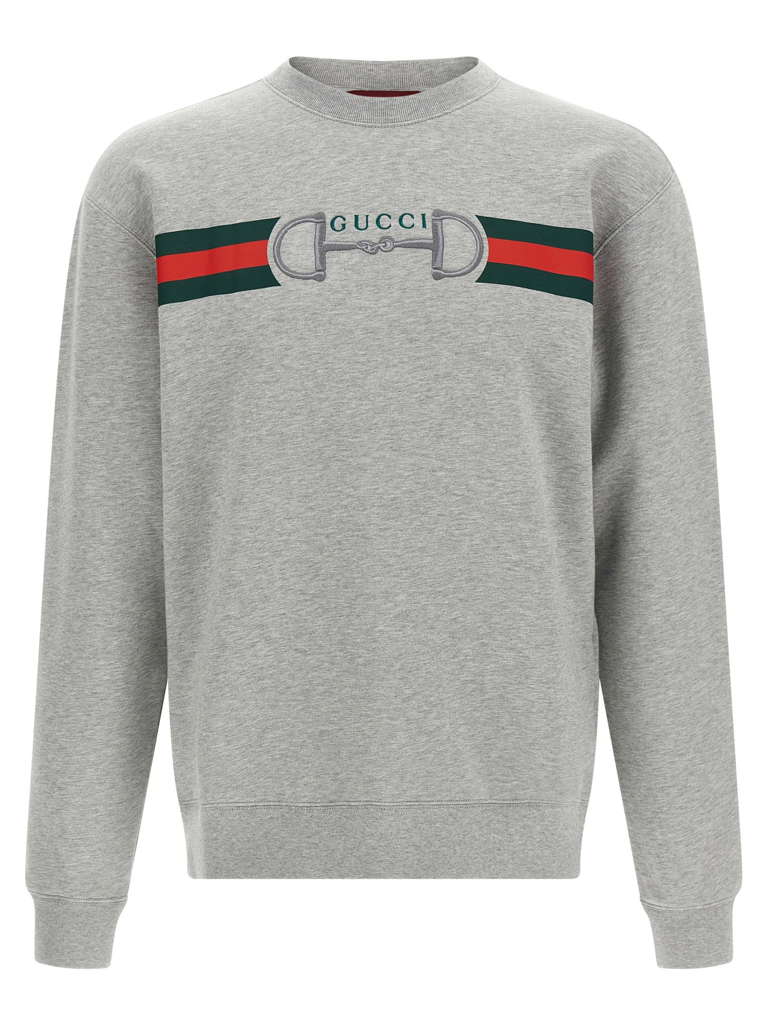 Gucci Web Ribbon And Horsebit Sweatshirt