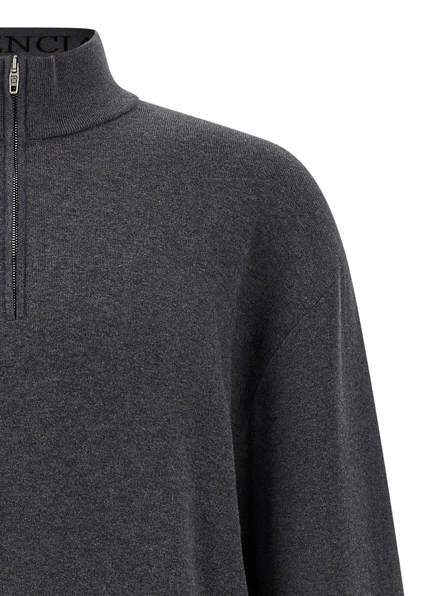 Balenciaga Half Zip Sweater