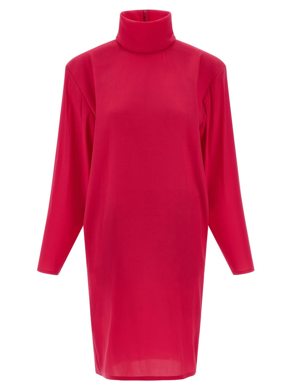Saint Laurent Structured Shoulder Dress
