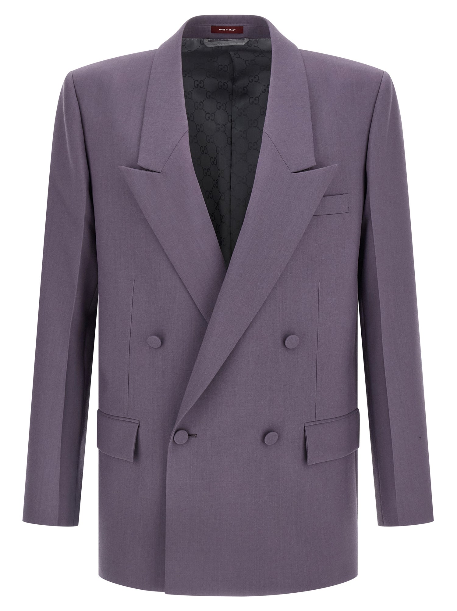 Gucci Double-breasted Wool Blazer