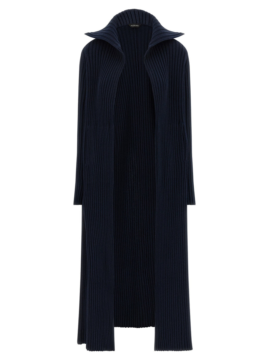 Balenciaga Ribbed Cardigan
