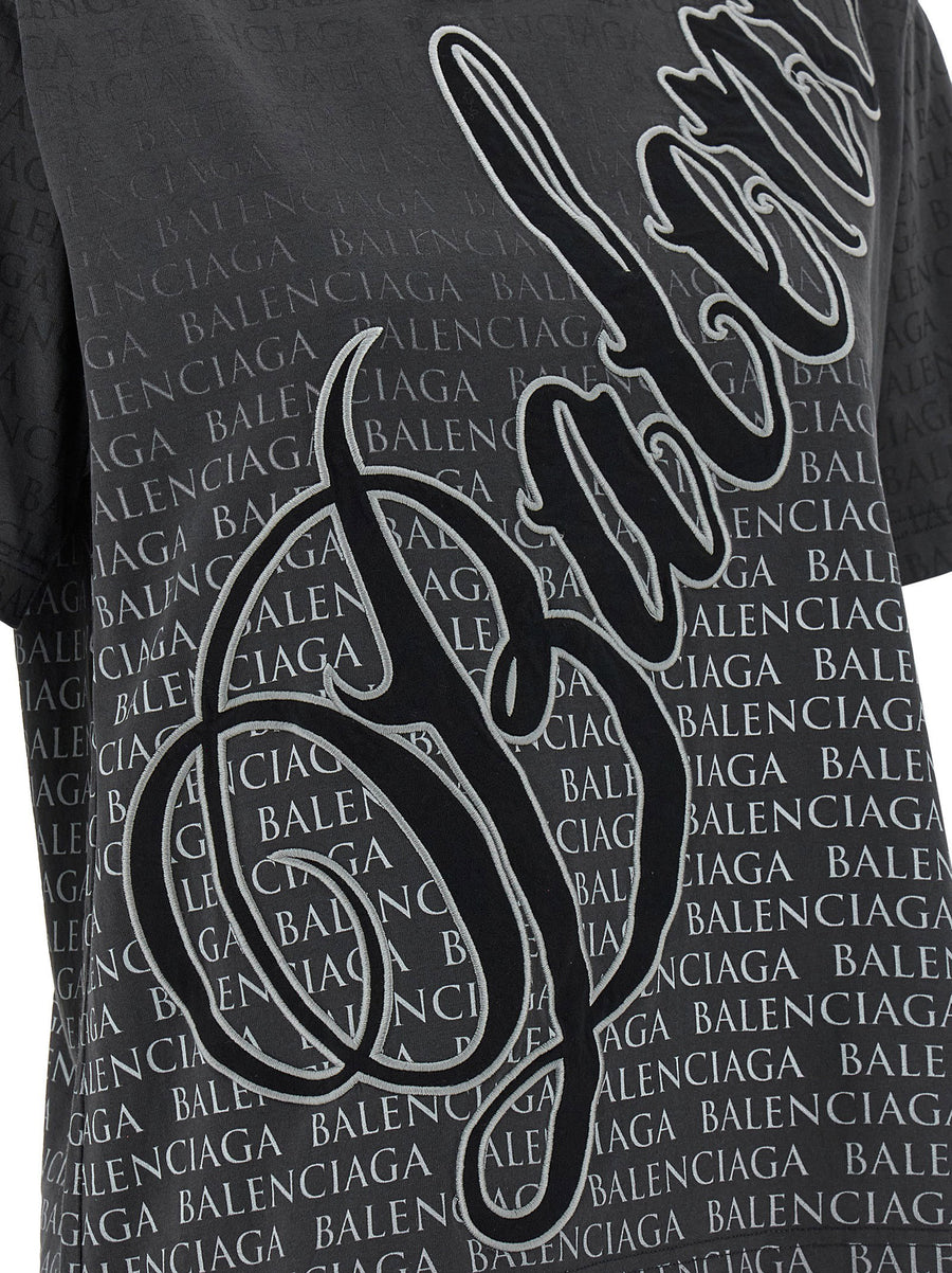 Balenciaga Cursive T-shirt
