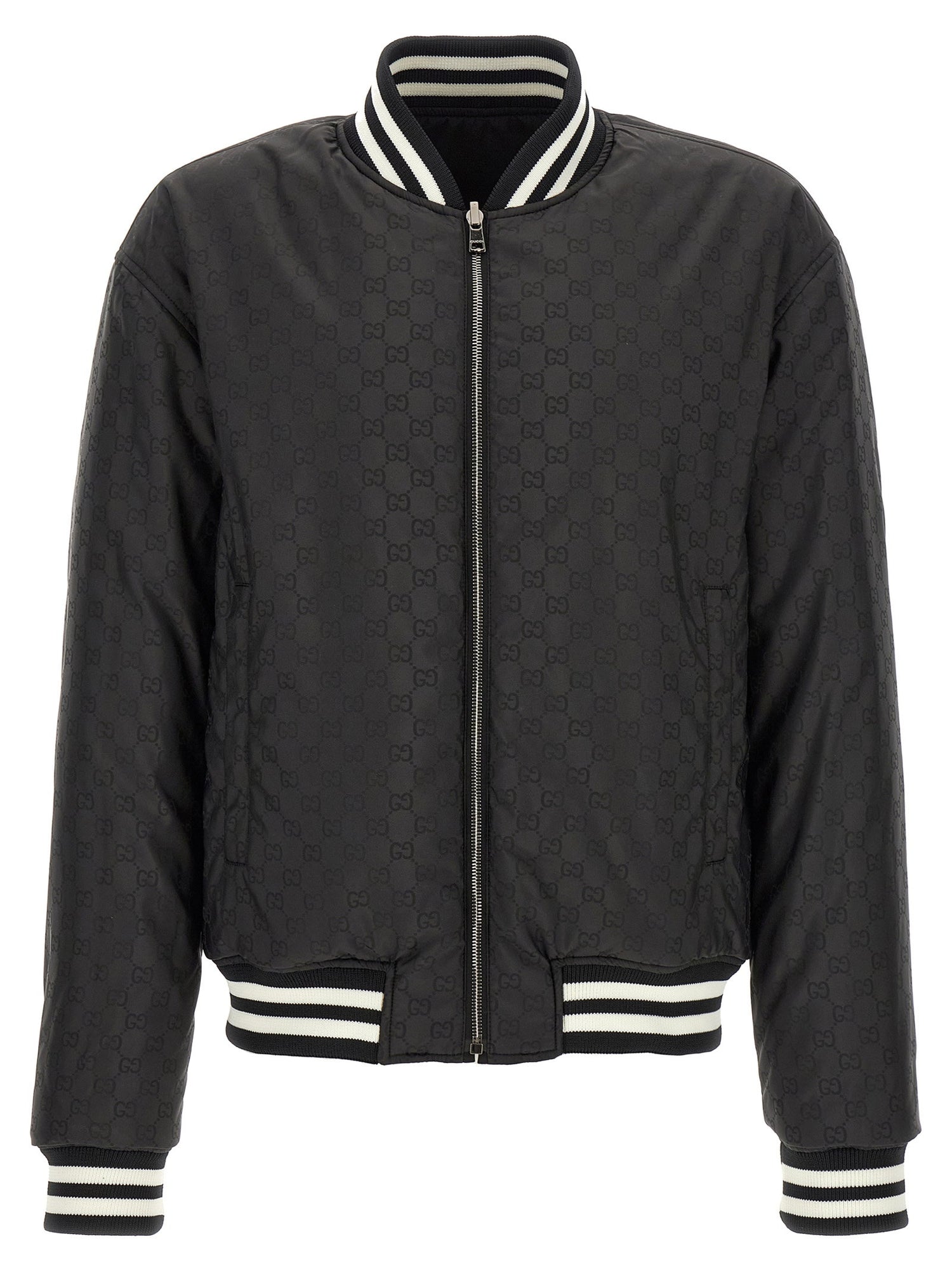Gucci Gg Reversible Bomber Jacket