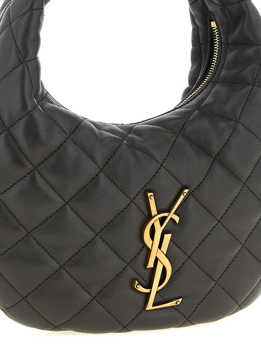 Saint Laurent Icarino Baby Handbag Luxurious Compact Lamb Nappa With Fixed Handle For Women