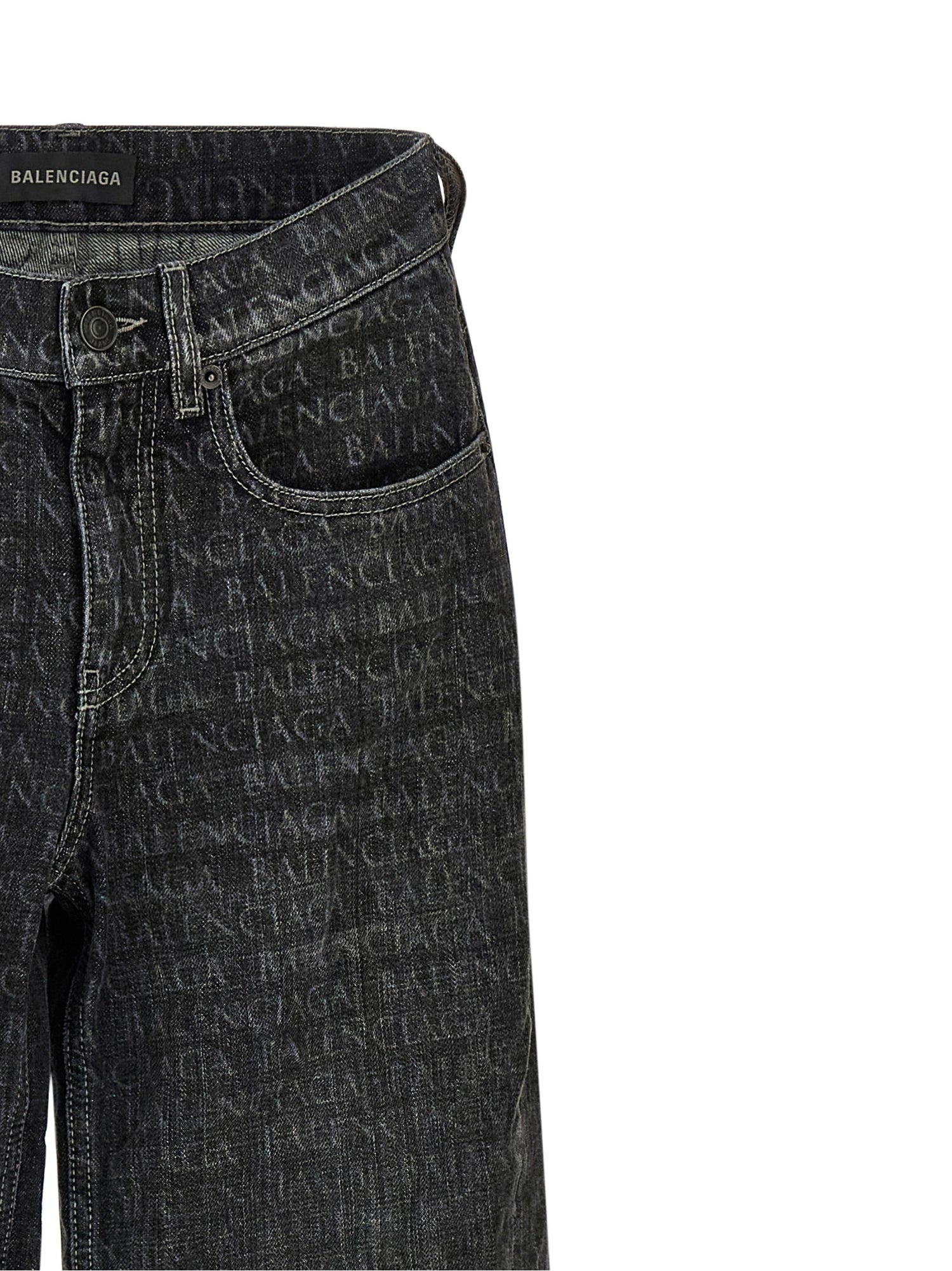 Balenciaga Wide Leg Jeans
