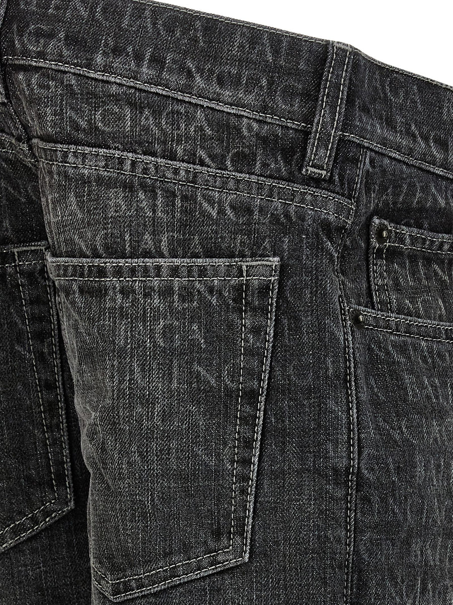 Balenciaga Wide Leg Jeans