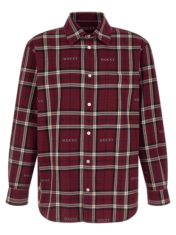 Gucci Tartan Shirt