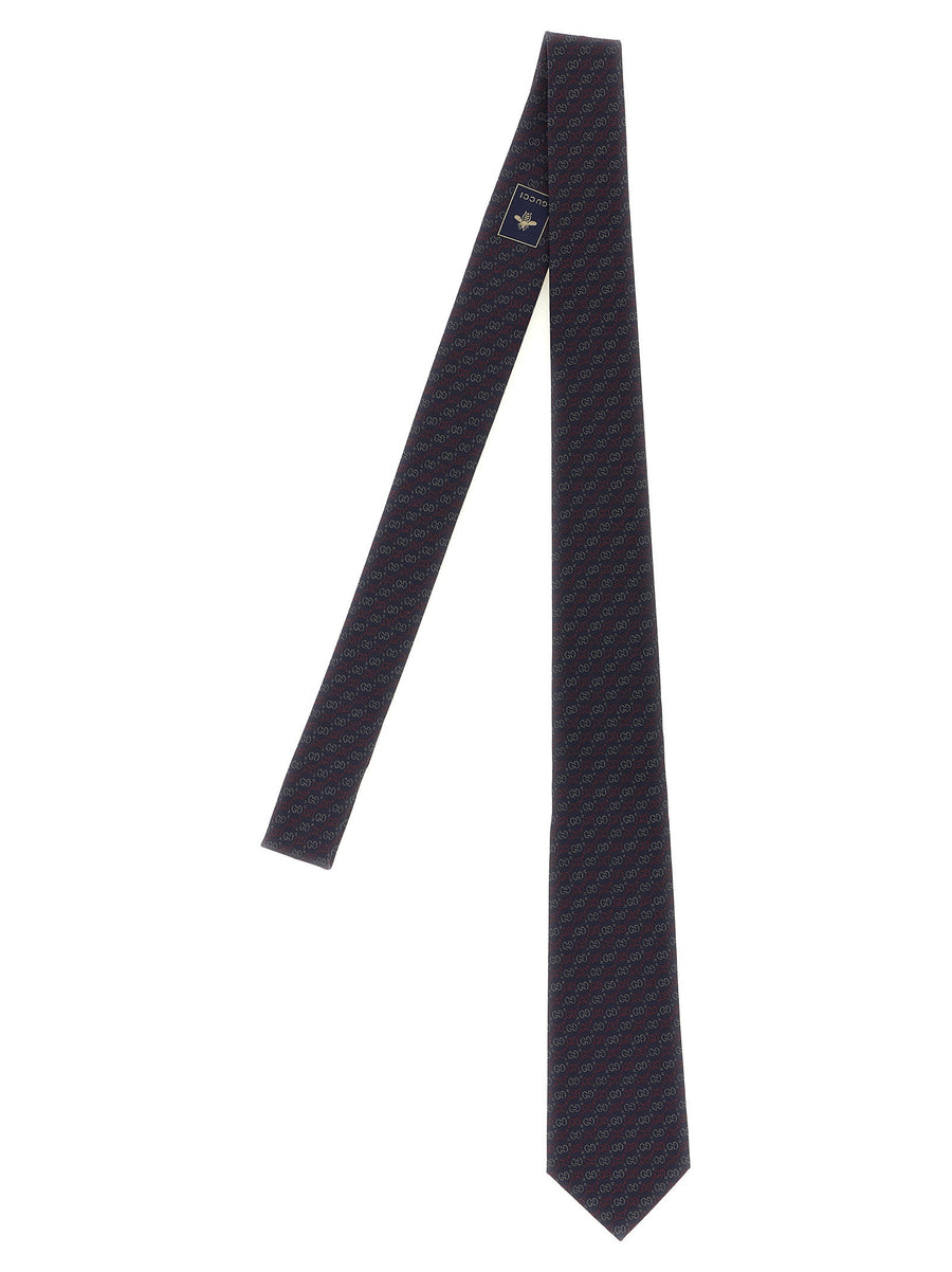 Gucci Gg Jacquard Tie