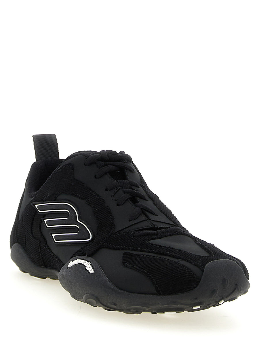 Balenciaga Monday Ultra Sneakers Black 100 Percent Polyester For Men EU