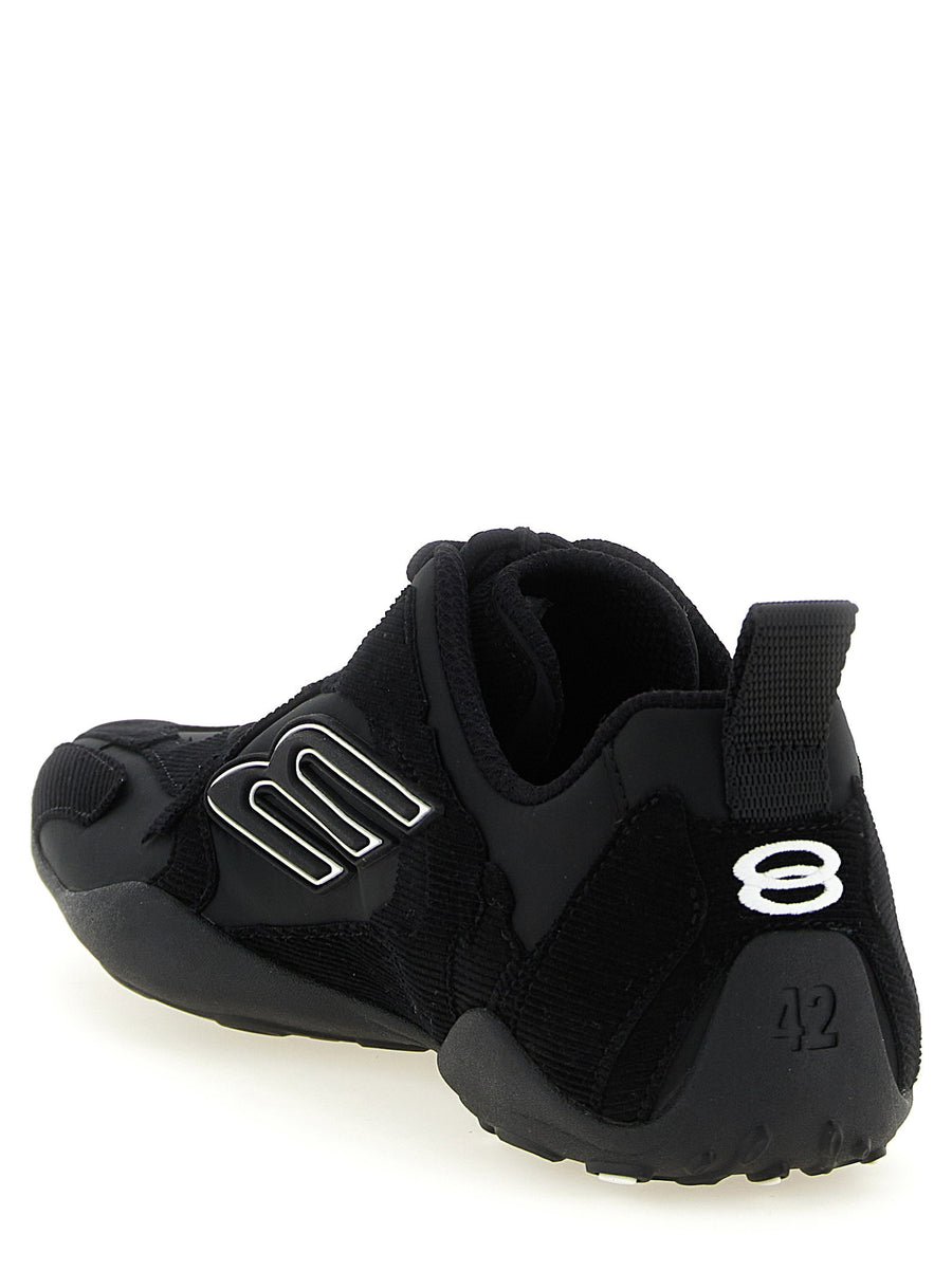 Balenciaga Monday Ultra Sneakers Black 100 Percent Polyester For Men EU