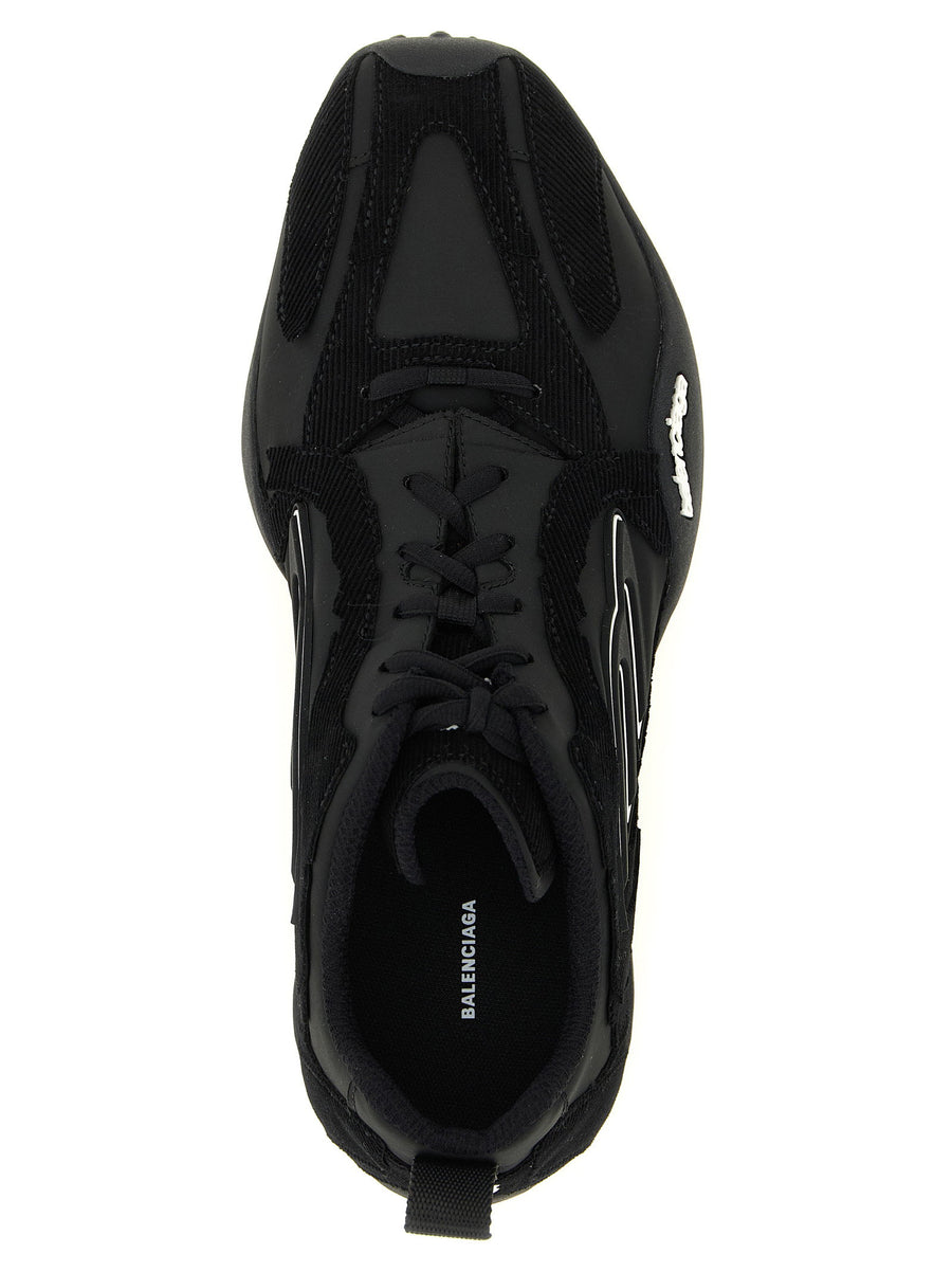 Balenciaga Monday Ultra Sneakers Black 100 Percent Polyester For Men EU