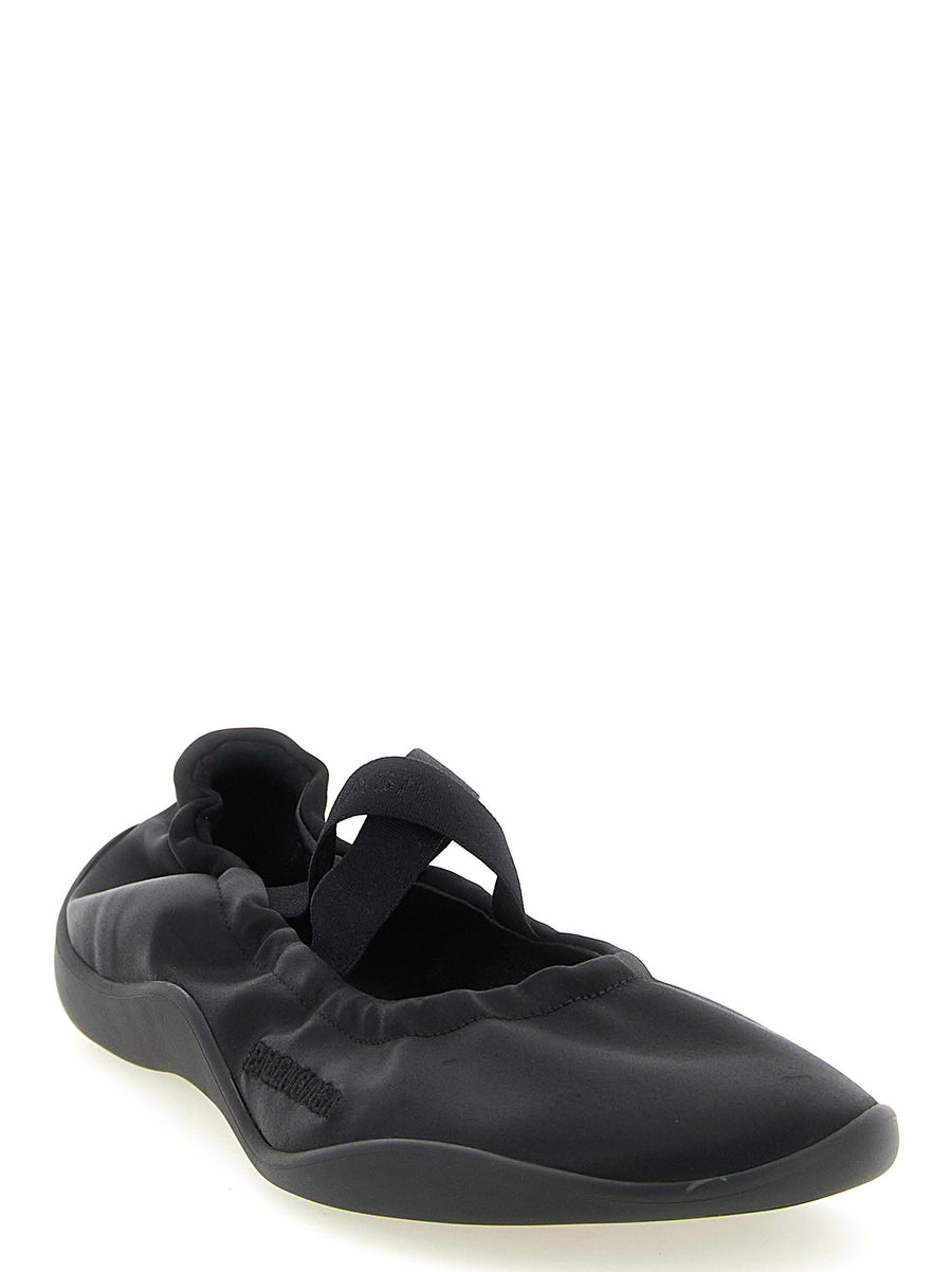 Balenciaga Shibuya Ballet Flats Luxury Comfort For Women City Ready With Elastic Instep Bands Embroidery