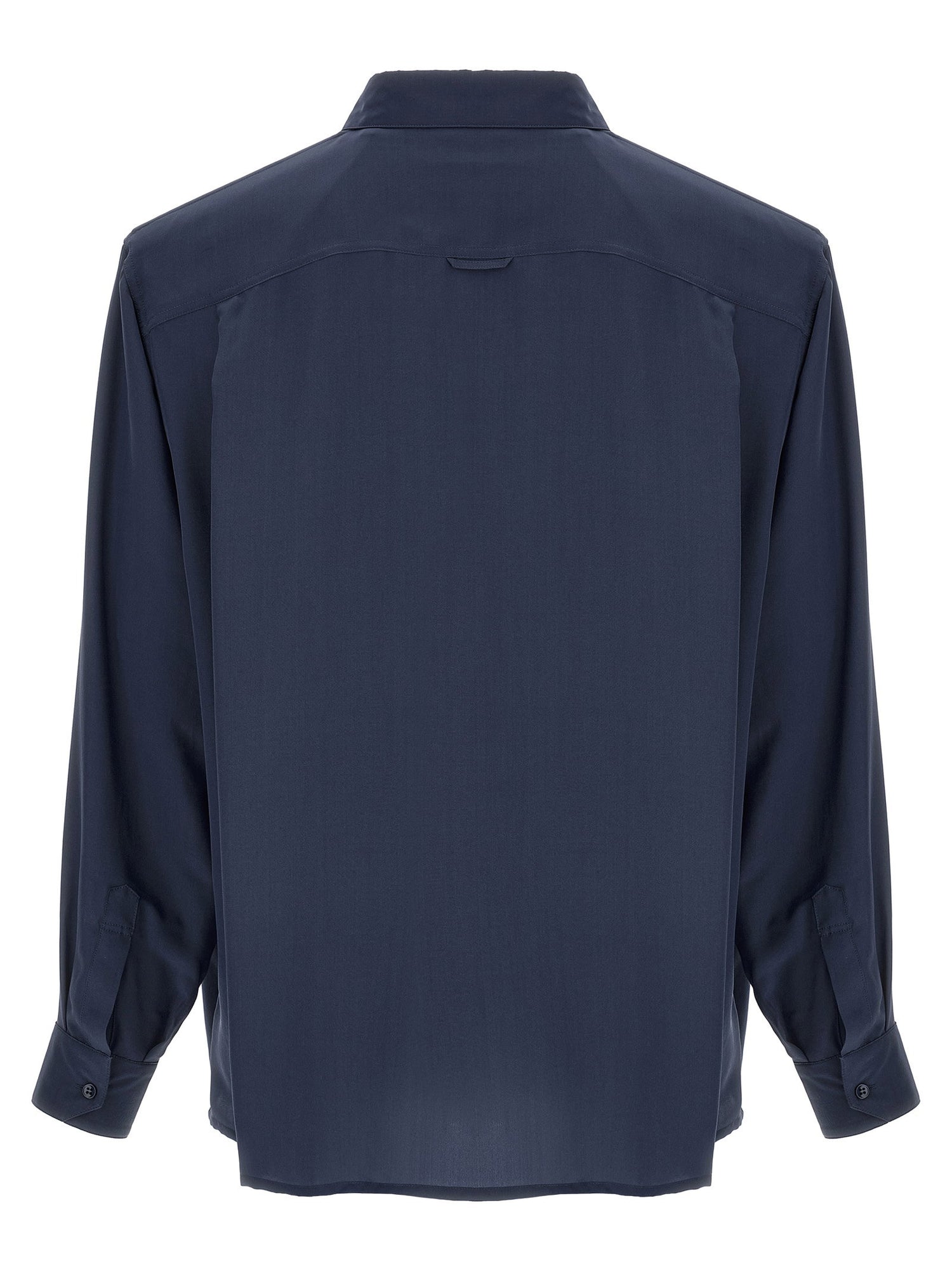 Saint Laurent Viscose And Silk Shirt
