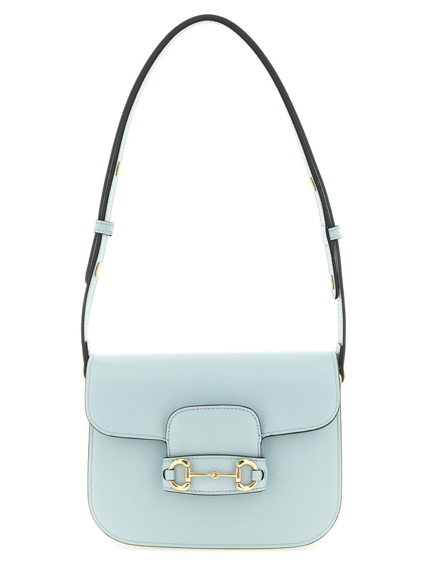 Gucci Horsebit 1955 Small Shoulder Bag for Women Luxurious Calfskin Leather Interlocking Flap with Adjustable Strap