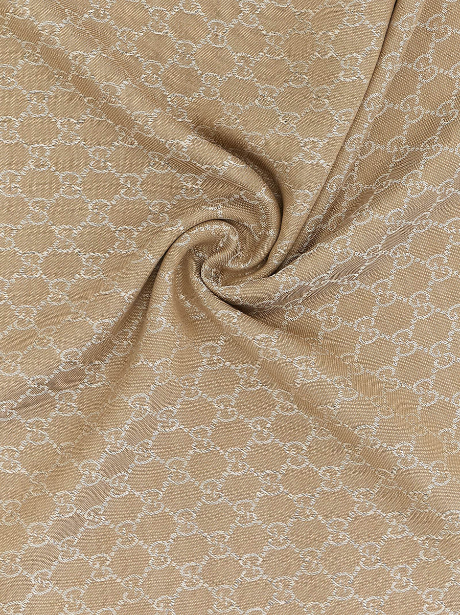 Gucci Wool And Silk Shawl Gg
