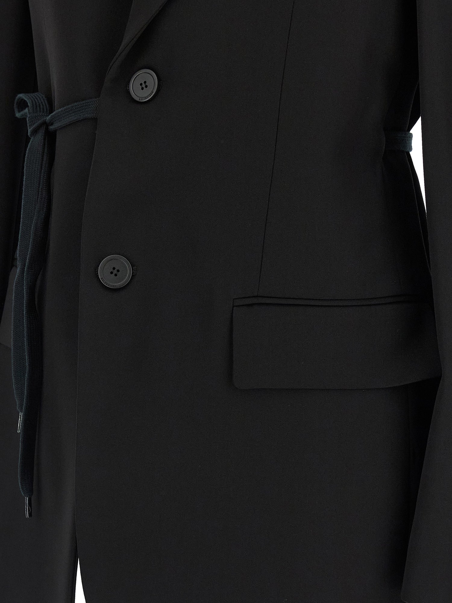 Balenciaga Wrap Tailored Blazer