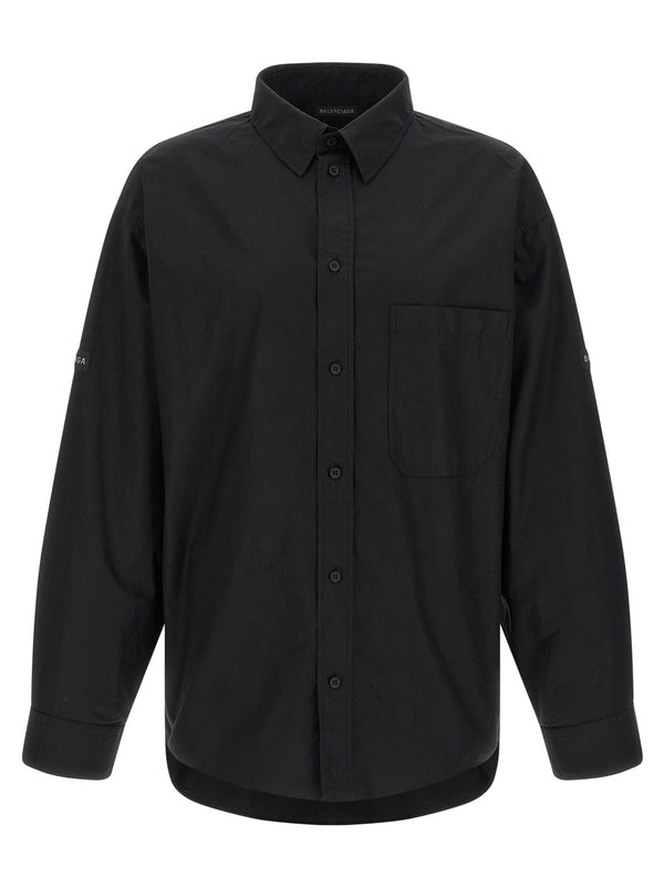Balenciaga Logo Patch Shirt