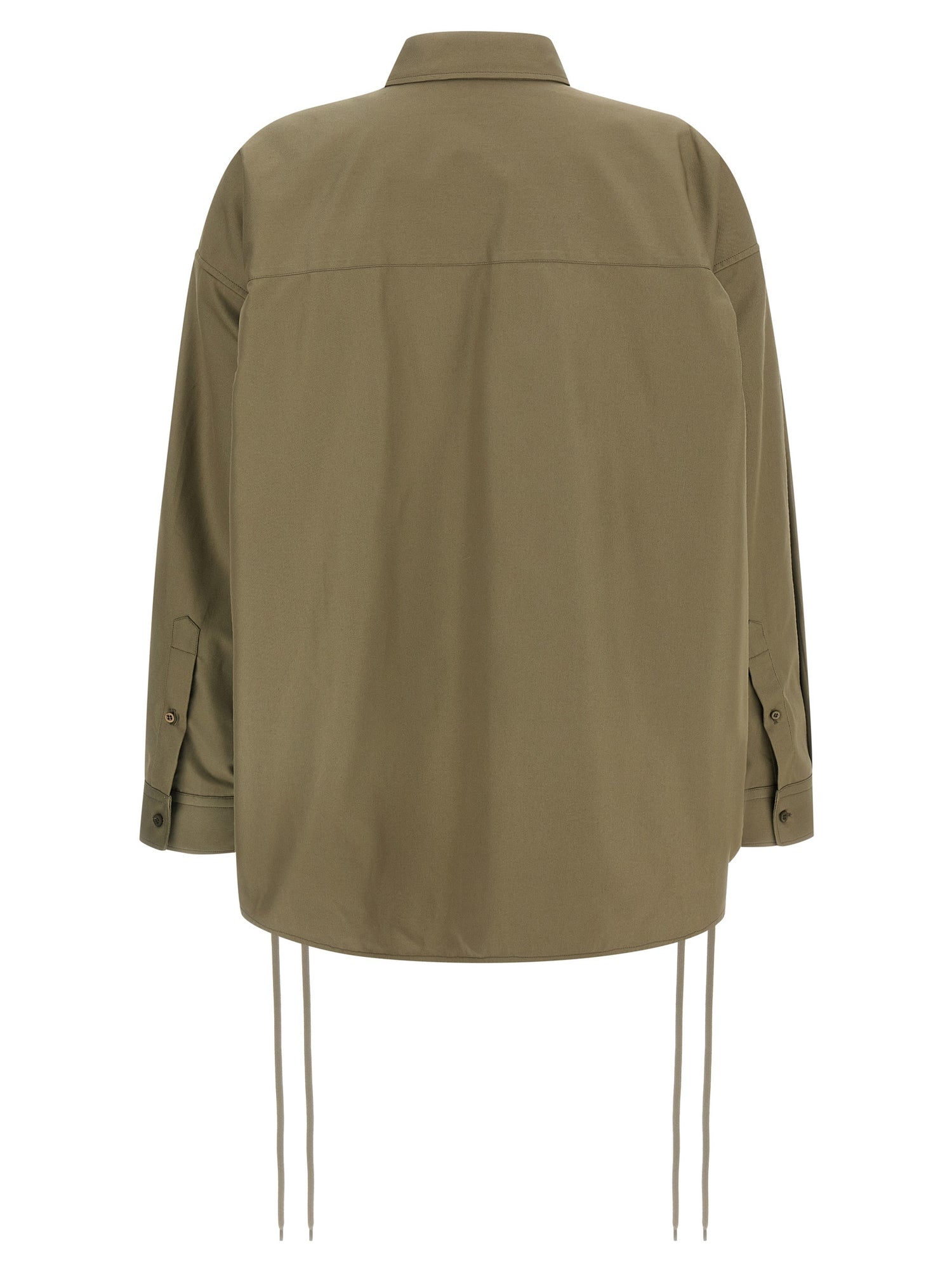 Balenciaga Lace-up Shirt