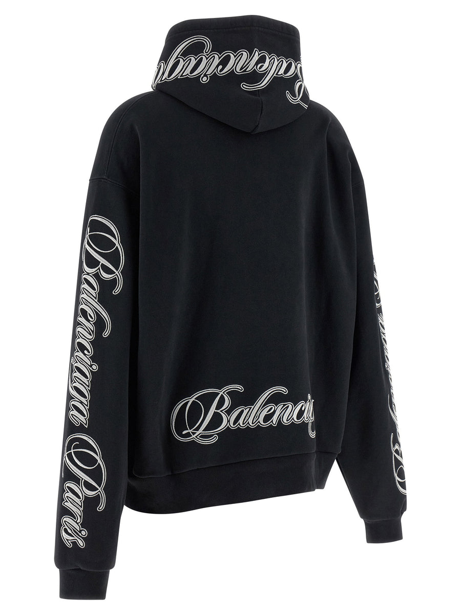 Balenciaga Cursive Hoodie