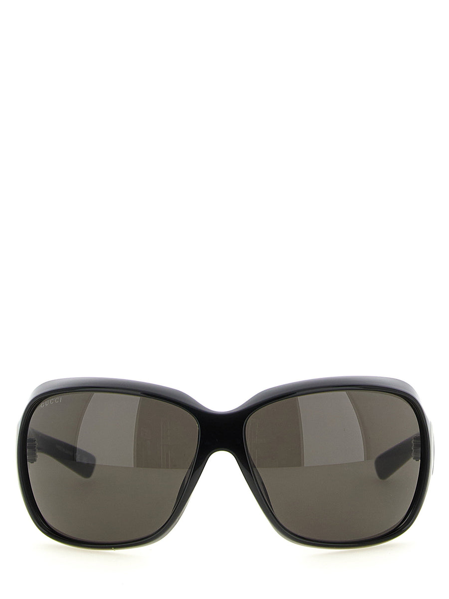 Gucci La Famiglia Square Sunglasses Black One Size