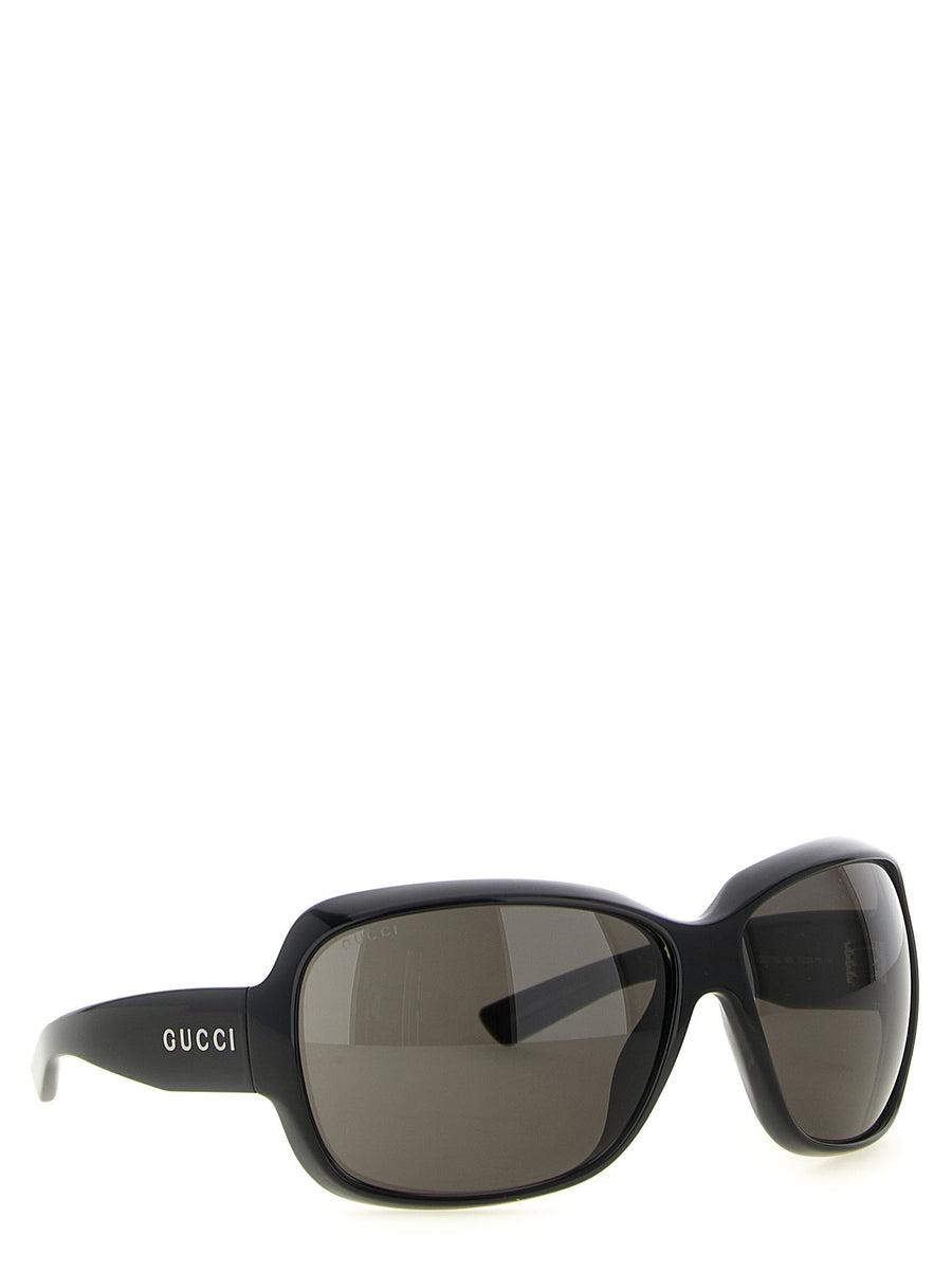 Gucci La Famiglia Square Sunglasses Black One Size