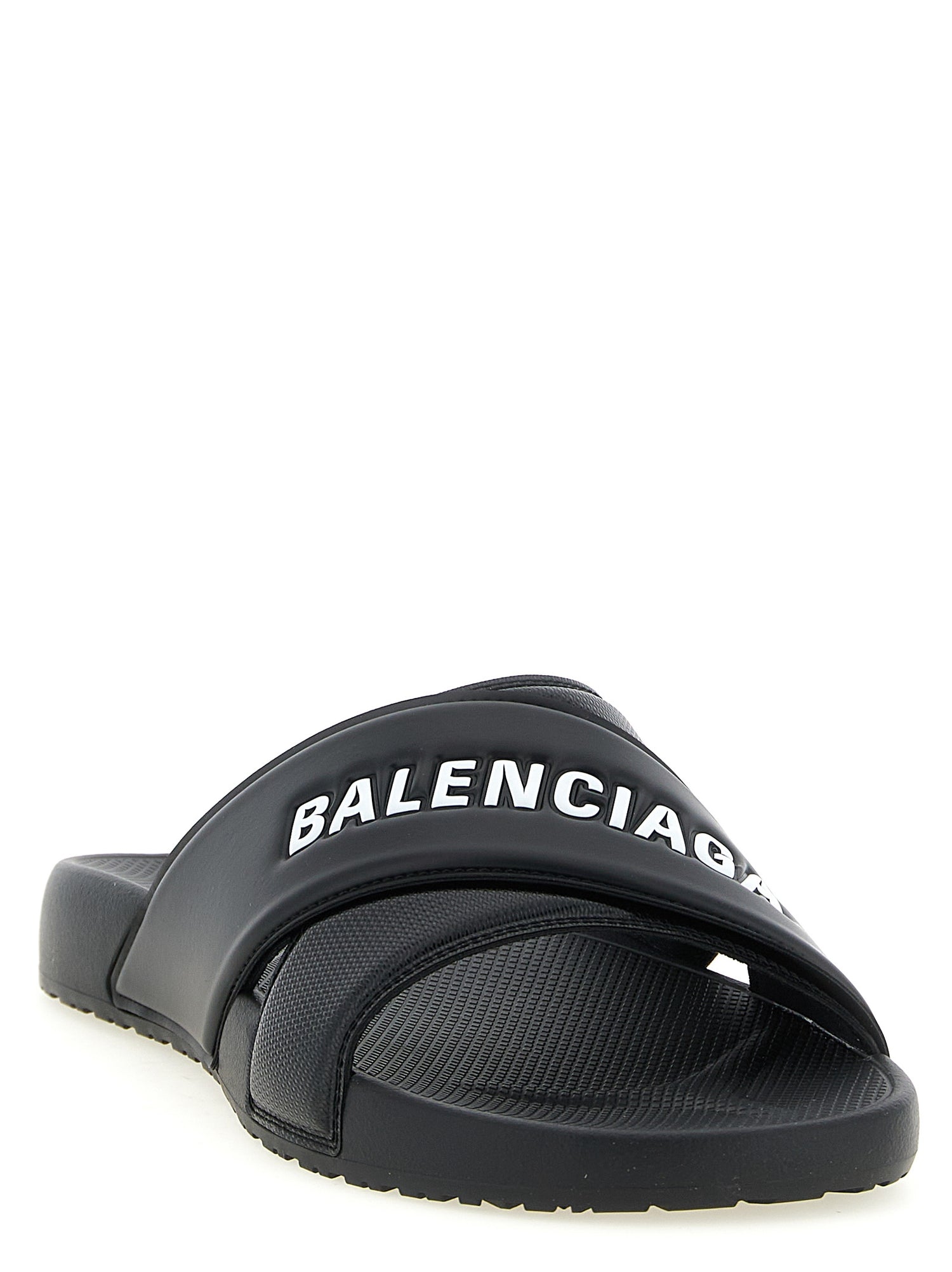 Balenciaga Sporty Pool Slides