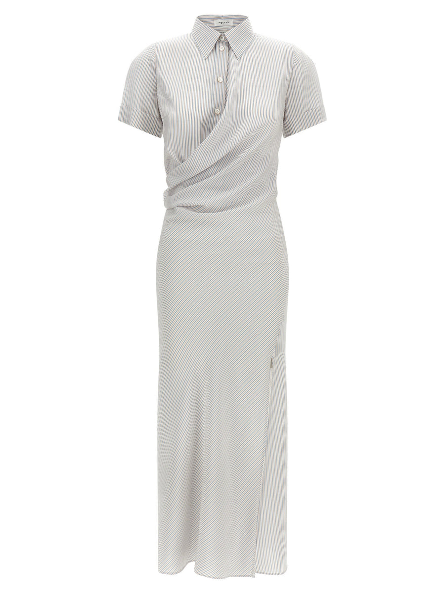 Alexander McQueen Chemisier Corset Dress