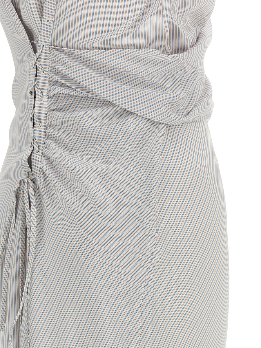 Alexander McQueen Chemisier Corset Dress