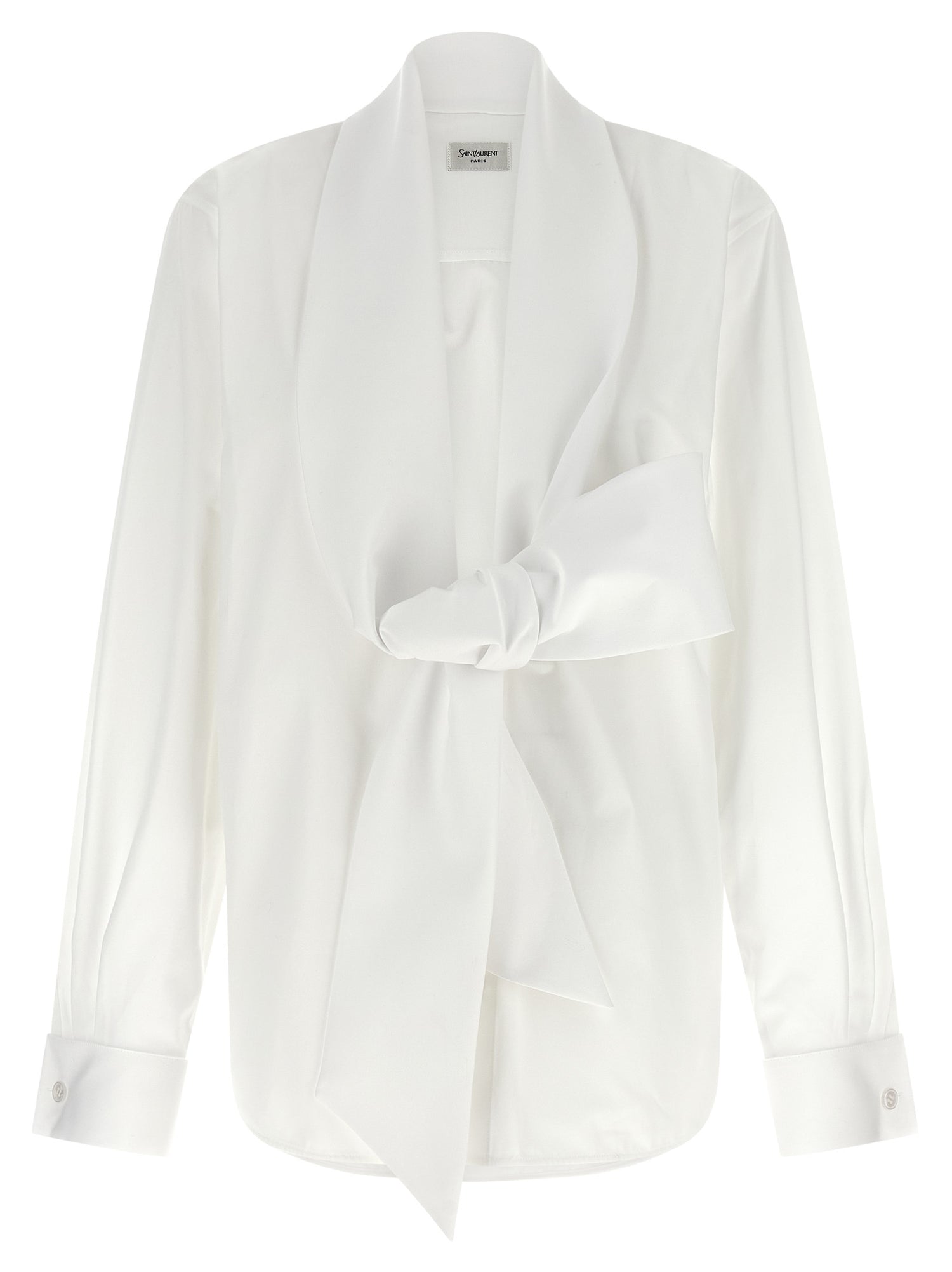 Saint Laurent Lavallière Collar Shirt
