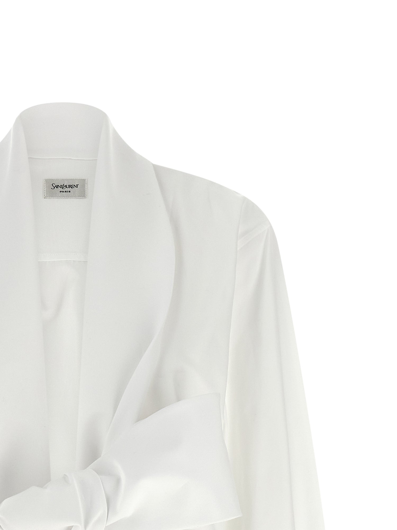 Saint Laurent Lavallière Collar Shirt