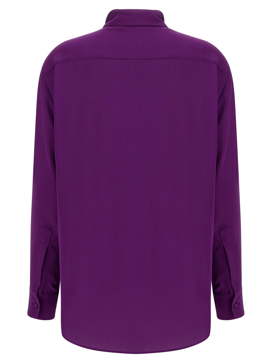 Balenciaga Shirt With Scarf