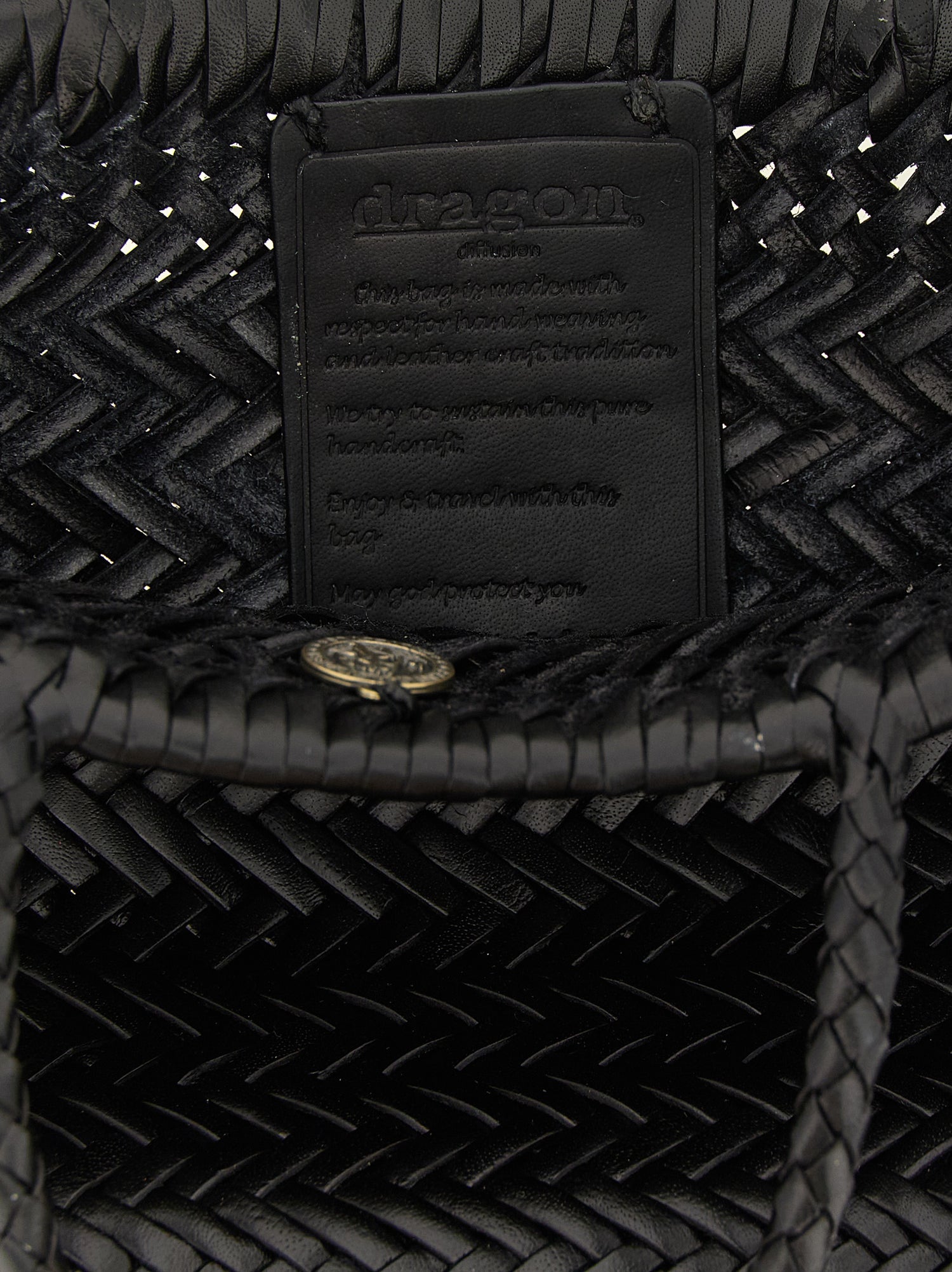 Dragon Diffusion Flat Gora Mini Handbag