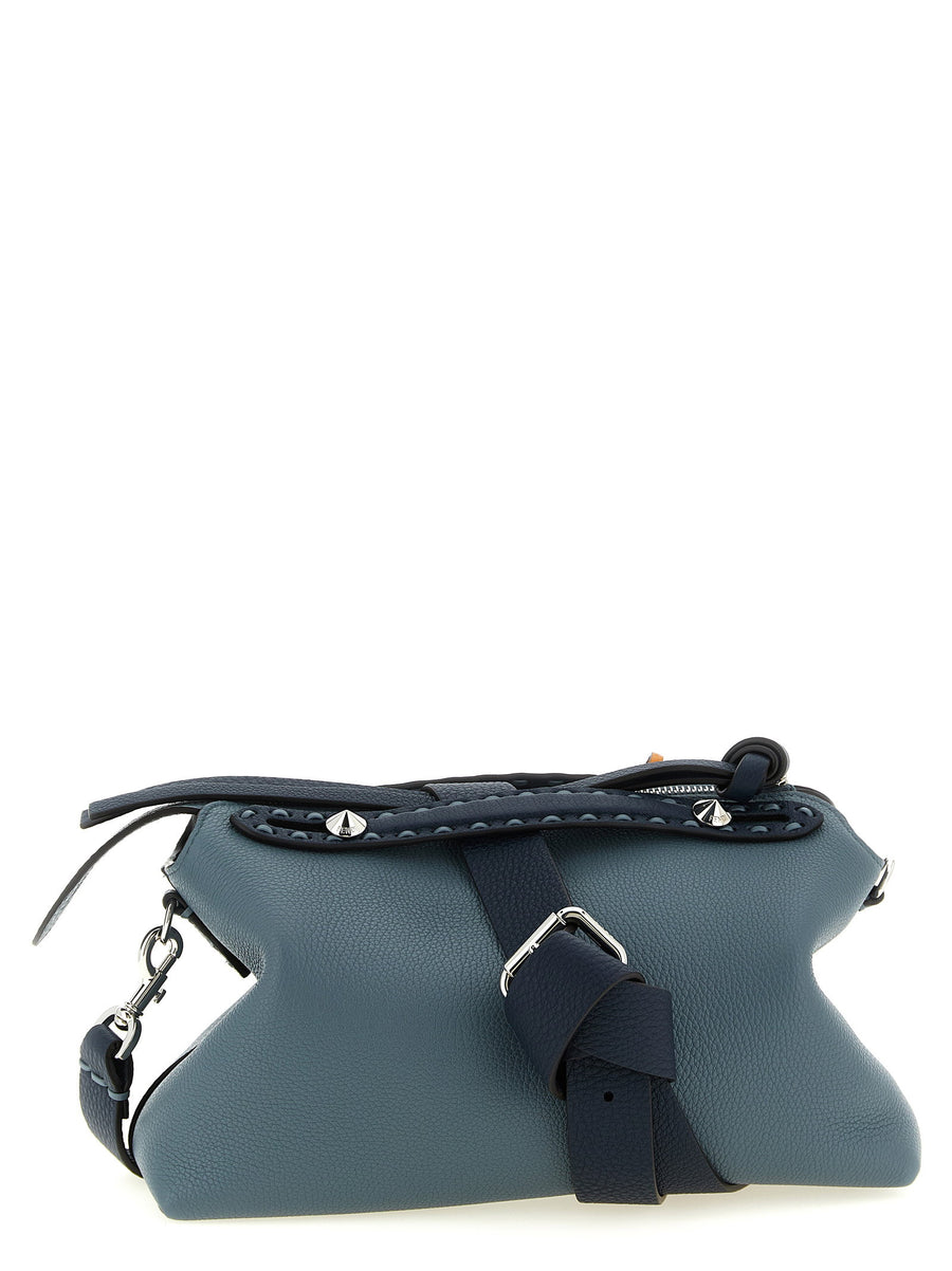 Fendi By The Way Soft Selleria Medium Handbag 192 Handmade Stitches Calfskin Luxury For Women