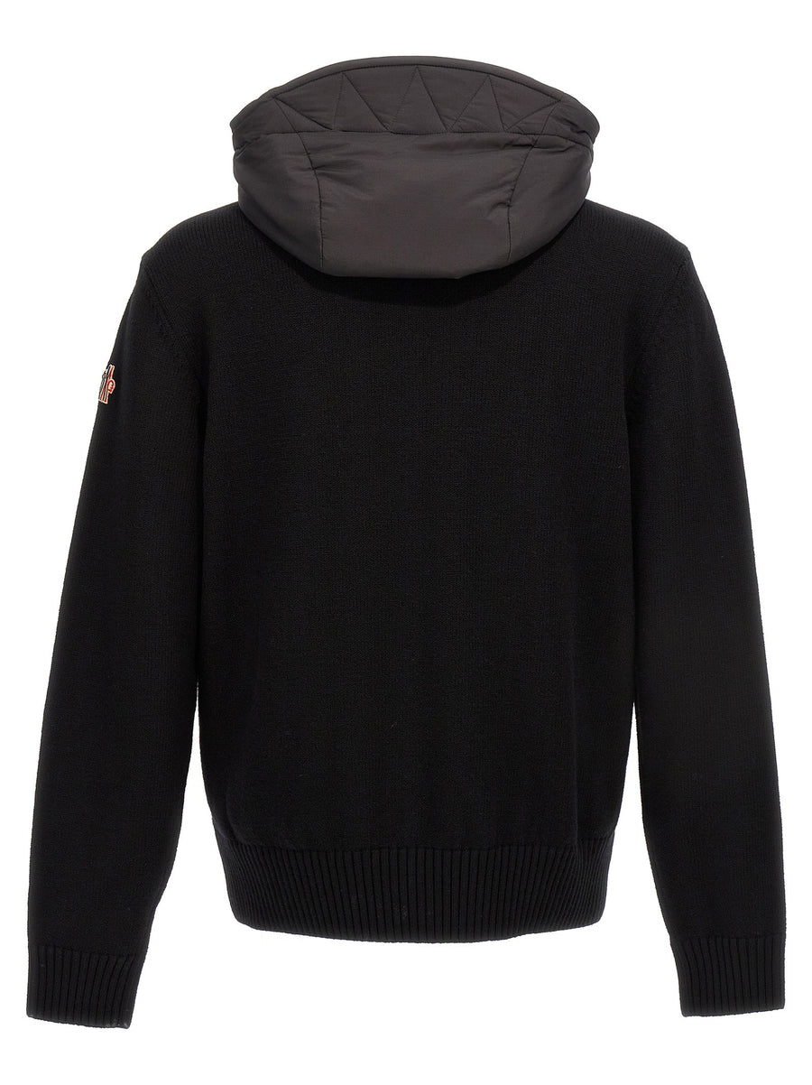 Moncler Grenoble Bimaterial Cardigan
