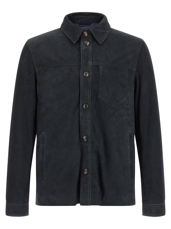 Pal Zileri Suede Overshirt