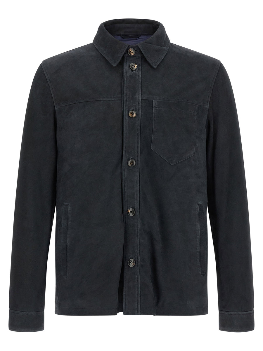 Pal Zileri Suede Overshirt