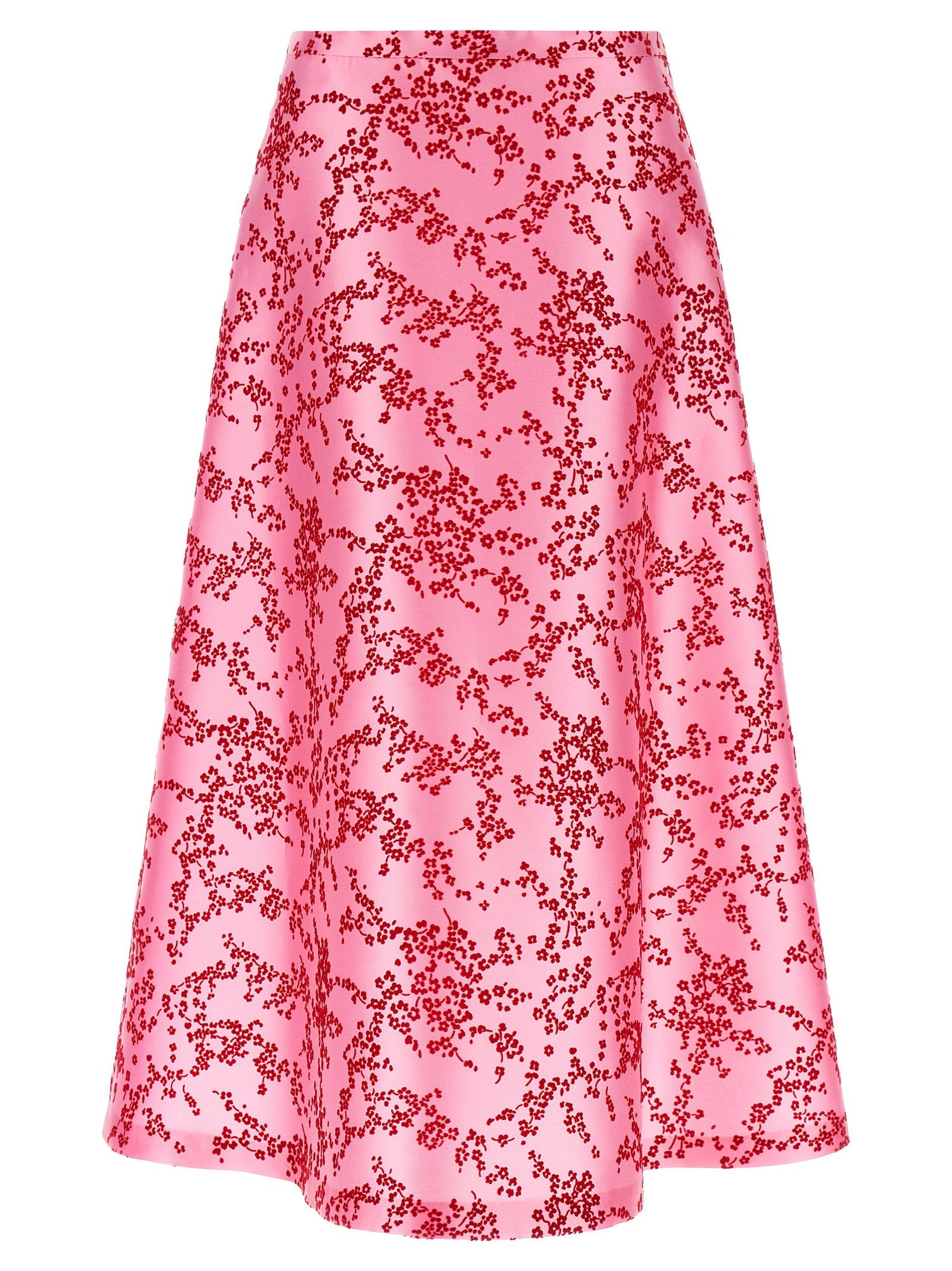 Alberta Ferretti Mikado Floreale Skirt