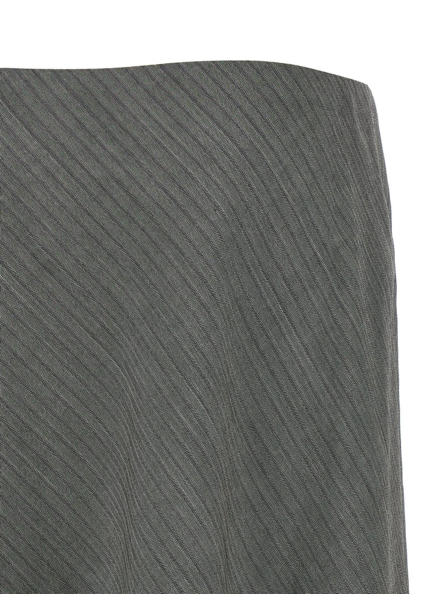 Alberta Ferretti Bell Chevron Skirt