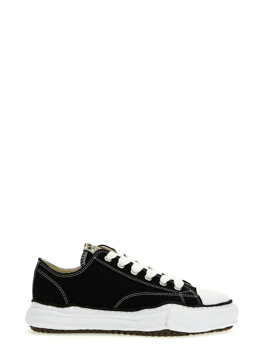Maison Mihara Yasuhiro Peterson Sneakers Women Canvas Low Top White Black Versatile Everyday Comfort