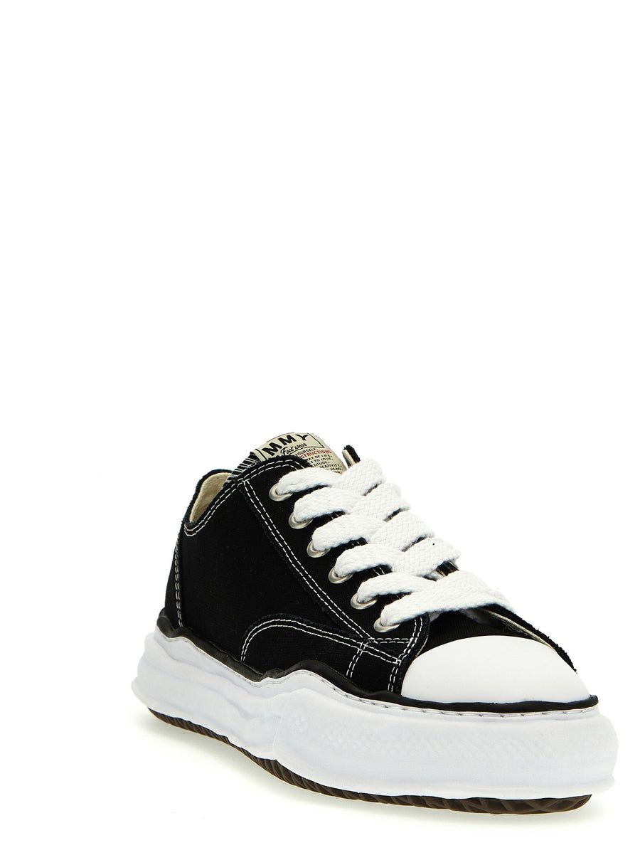 Maison Mihara Yasuhiro Peterson Sneakers Women Canvas Low Top White Black Versatile Everyday Comfort