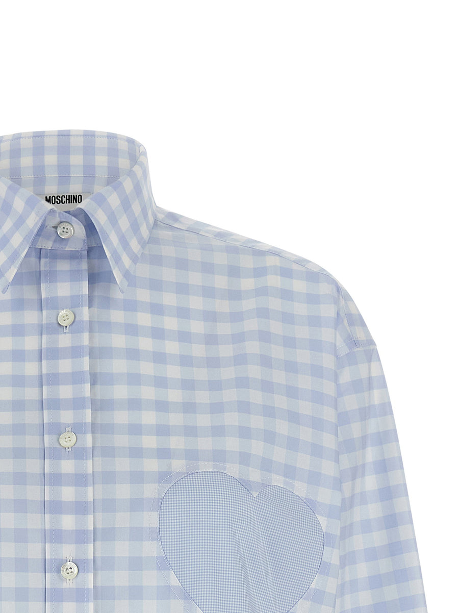 Moschino Heart Vichy Shirt