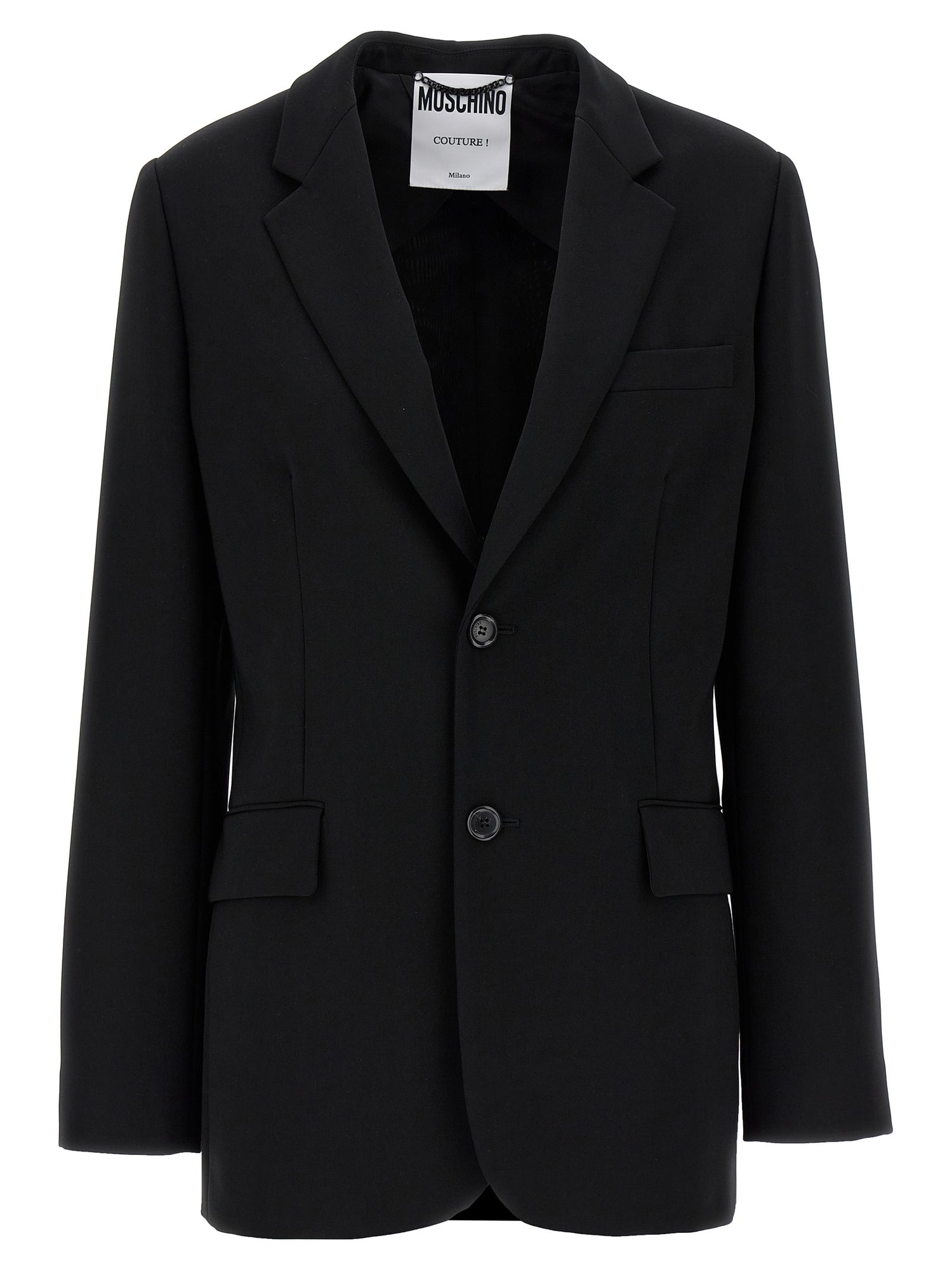 Moschino Single-breasted Martingale Blazer