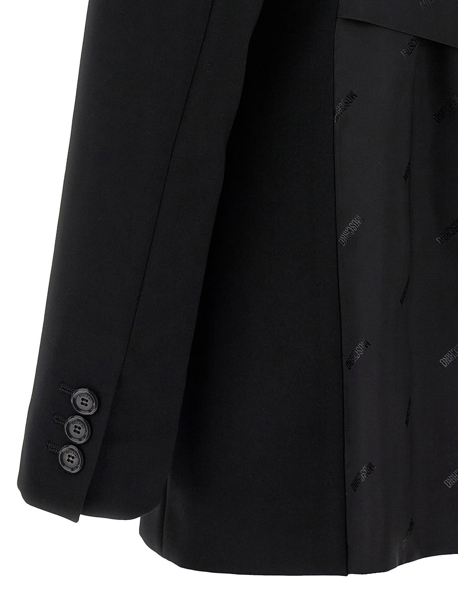 Moschino Single-breasted Martingale Blazer