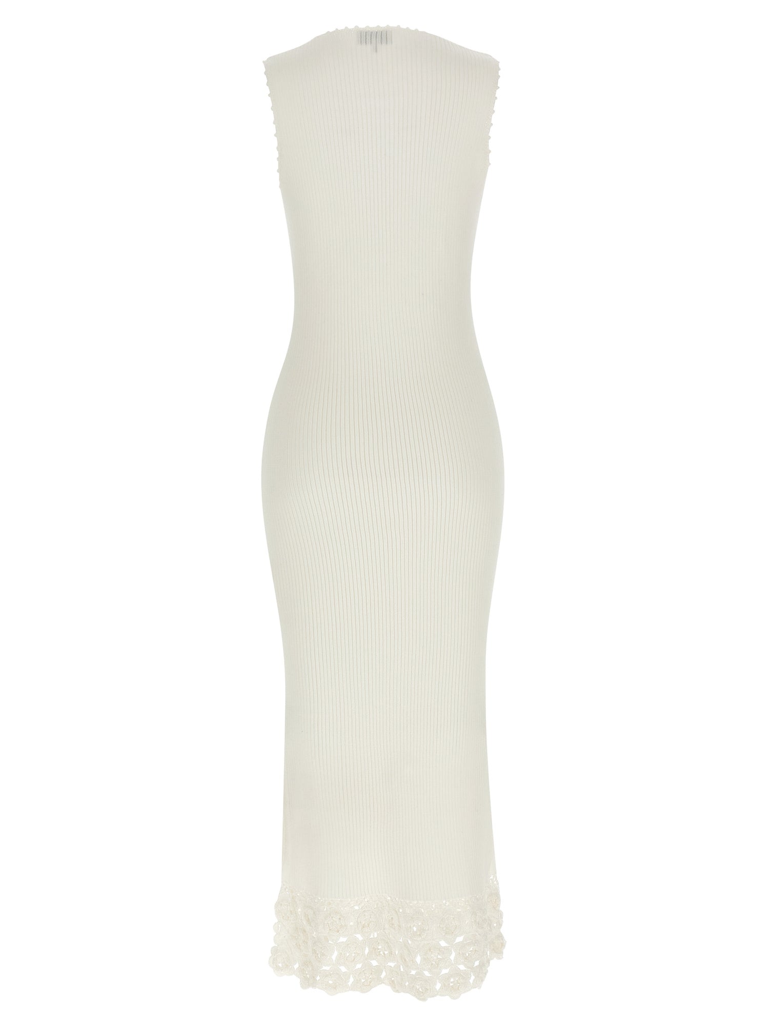 Ganni Cotton Crochet Dress