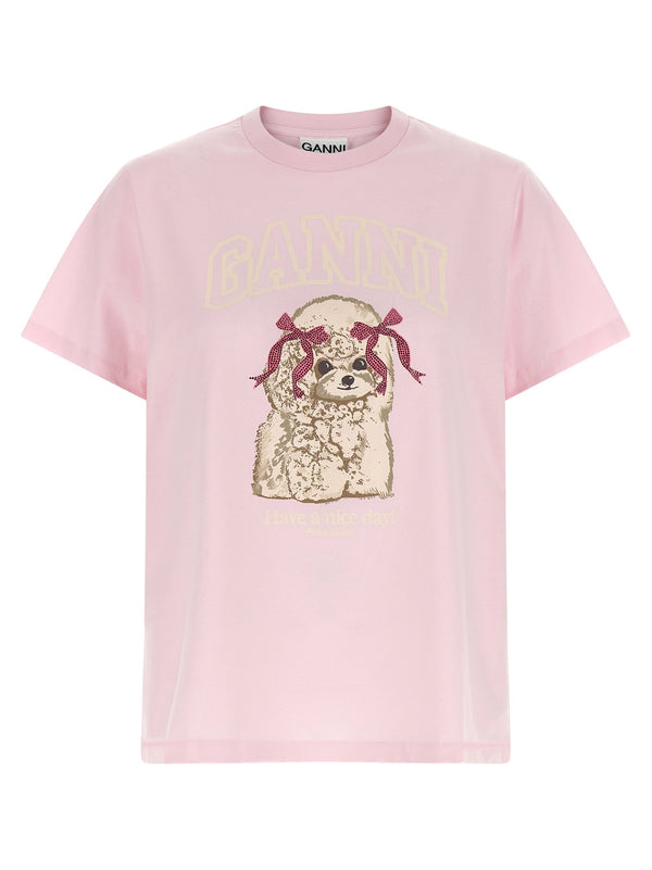 Ganni Printed T-shirt